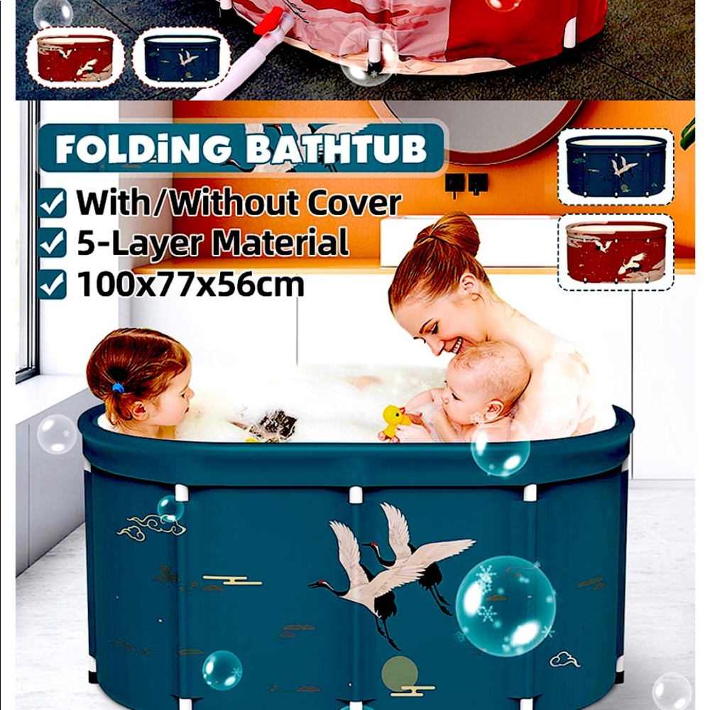 Crane Folding Bathtub
